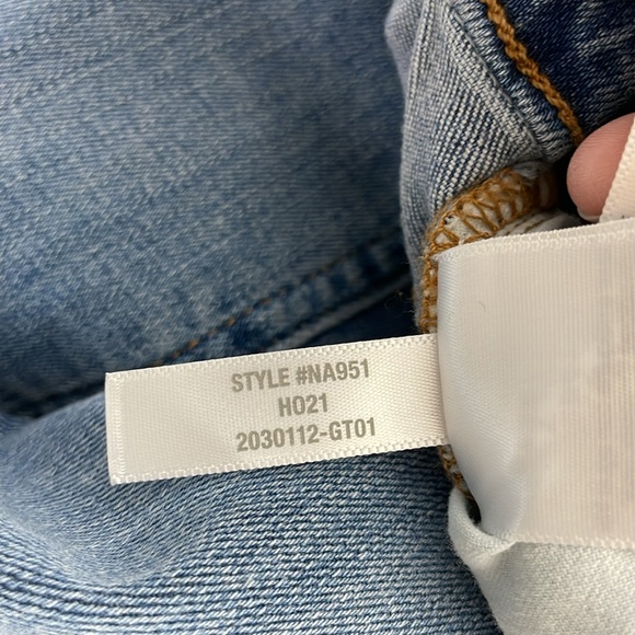 NWT Madewell Women's Pull-On Jeans in Keefe Wash Blue NA951 Blue Size 24 - Picture 5 of 12